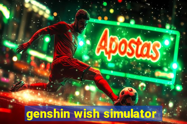 genshin wish simulator