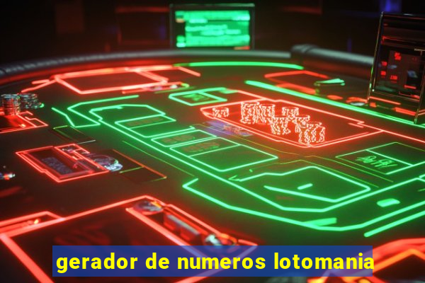 gerador de numeros lotomania