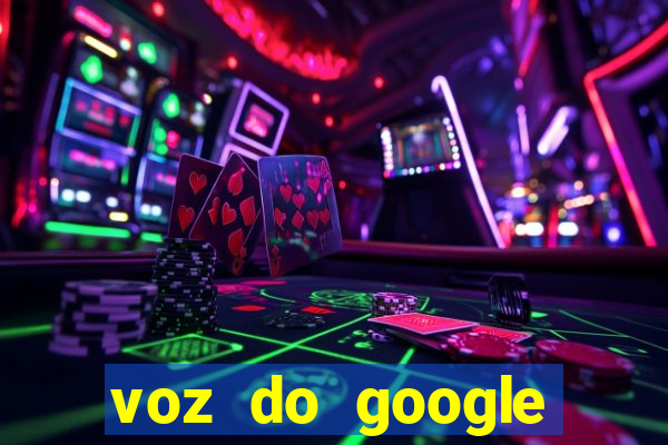 voz do google tradutor homem