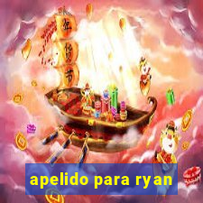 apelido para ryan