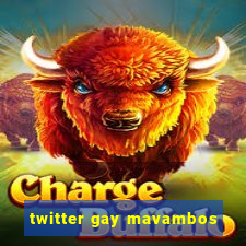 twitter gay mavambos