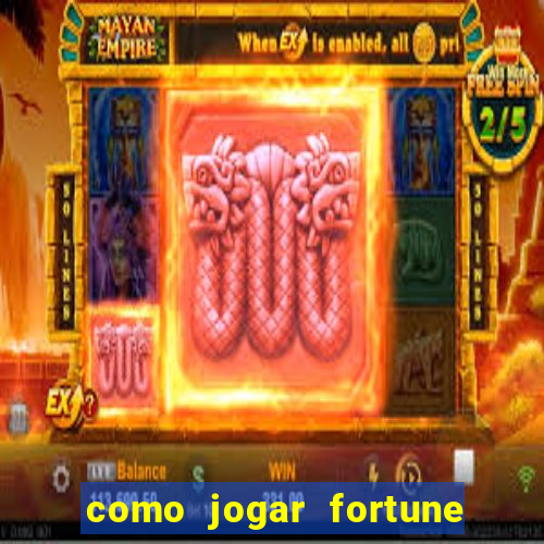 como jogar fortune tiger sem depositar