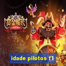 idade pilotos f1