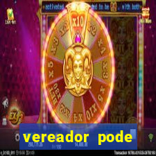 vereador pode patrocinar time de futebol