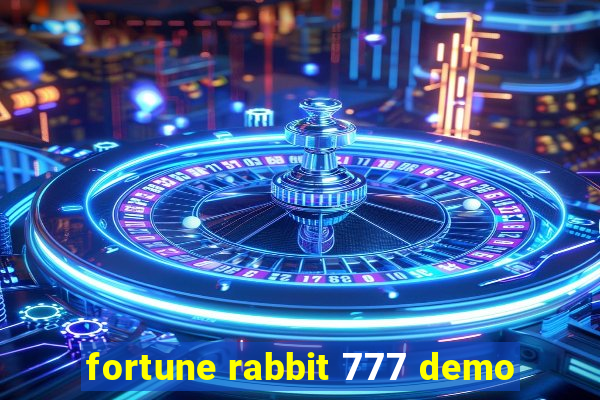 fortune rabbit 777 demo