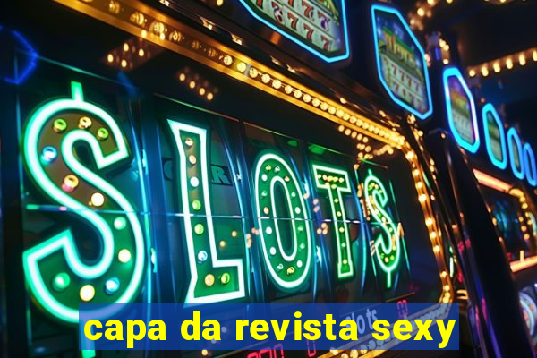 capa da revista sexy