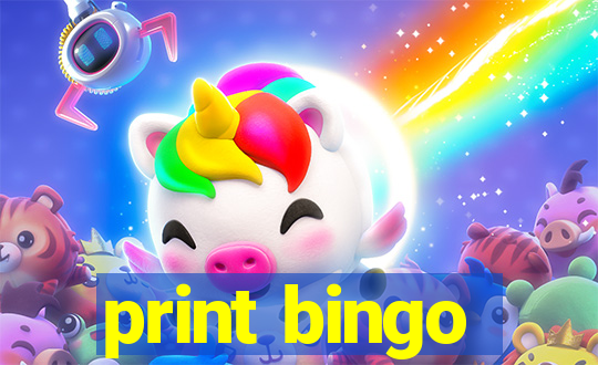 print bingo