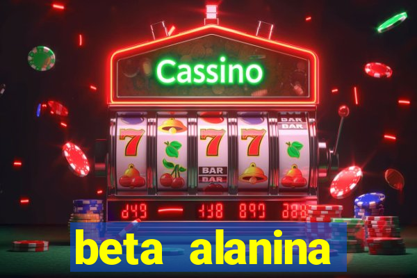 beta alanina aumenta a pressao