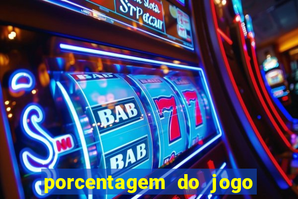 porcentagem do jogo fortune tiger