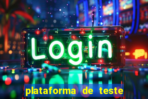 plataforma de teste pg demo