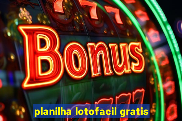 planilha lotofacil gratis