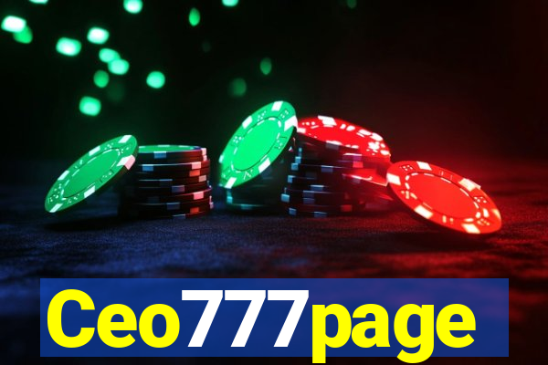 Ceo777page